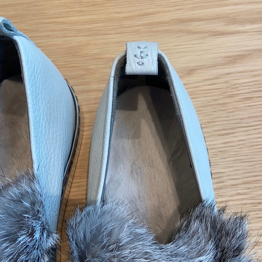 Henry Beguelin fur slip on sneaker!  NWOT